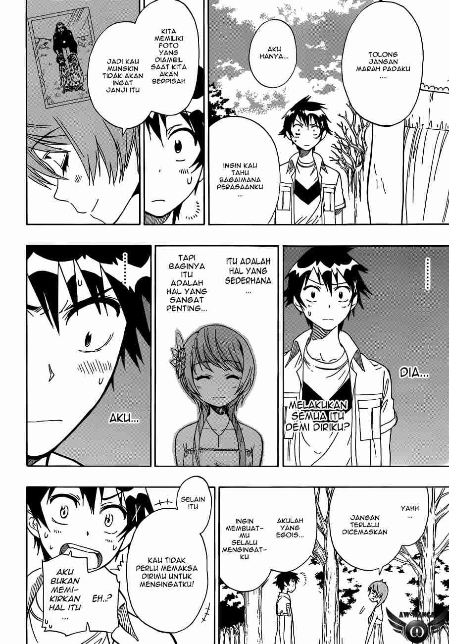 Nisekoi Chapter 36 Gambar 8