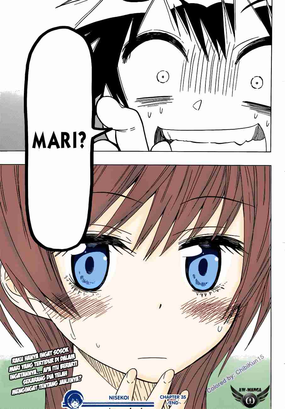 Nisekoi Chapter 35 Gambar 21