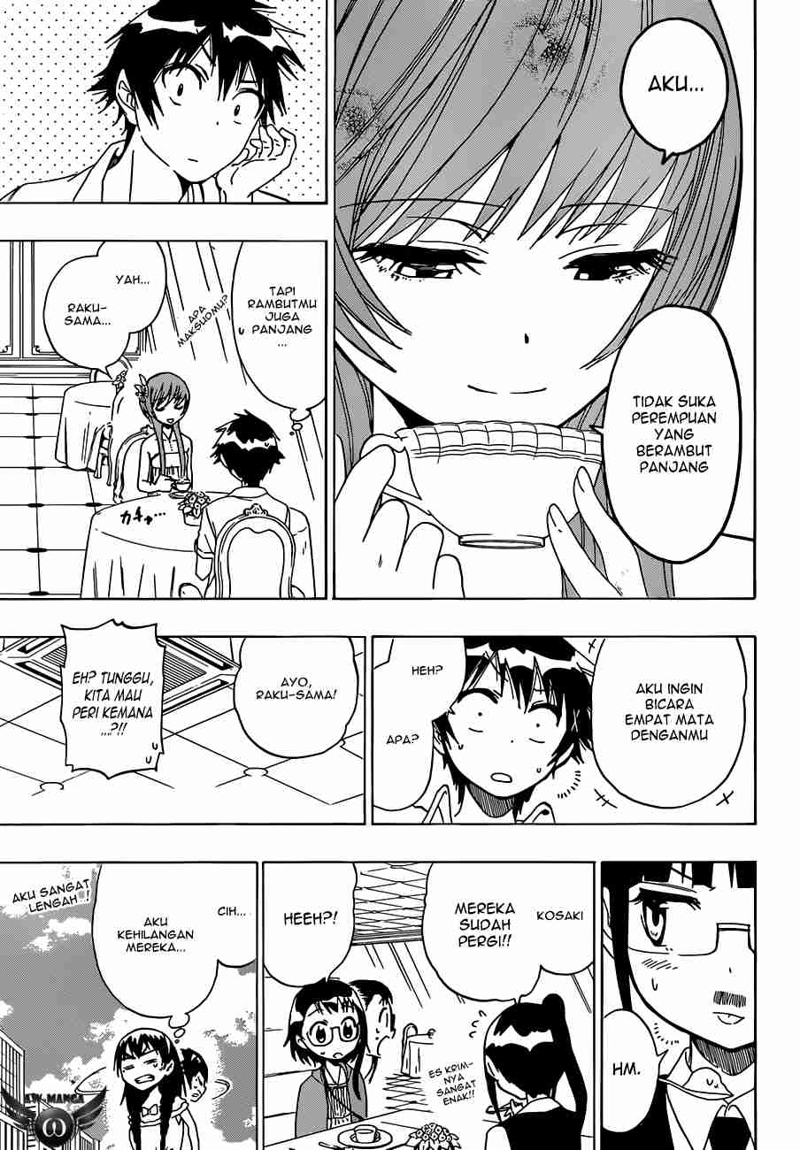 Nisekoi Chapter 34 Gambar 17