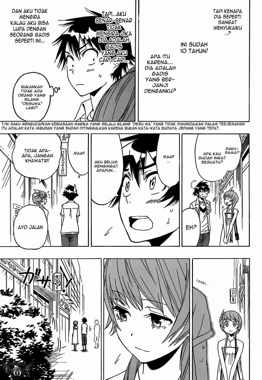 Nisekoi Chapter 34 Gambar 9