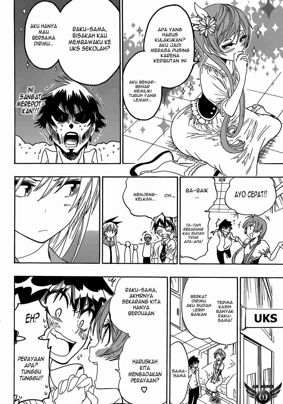 Nisekoi Chapter 33 Gambar 14