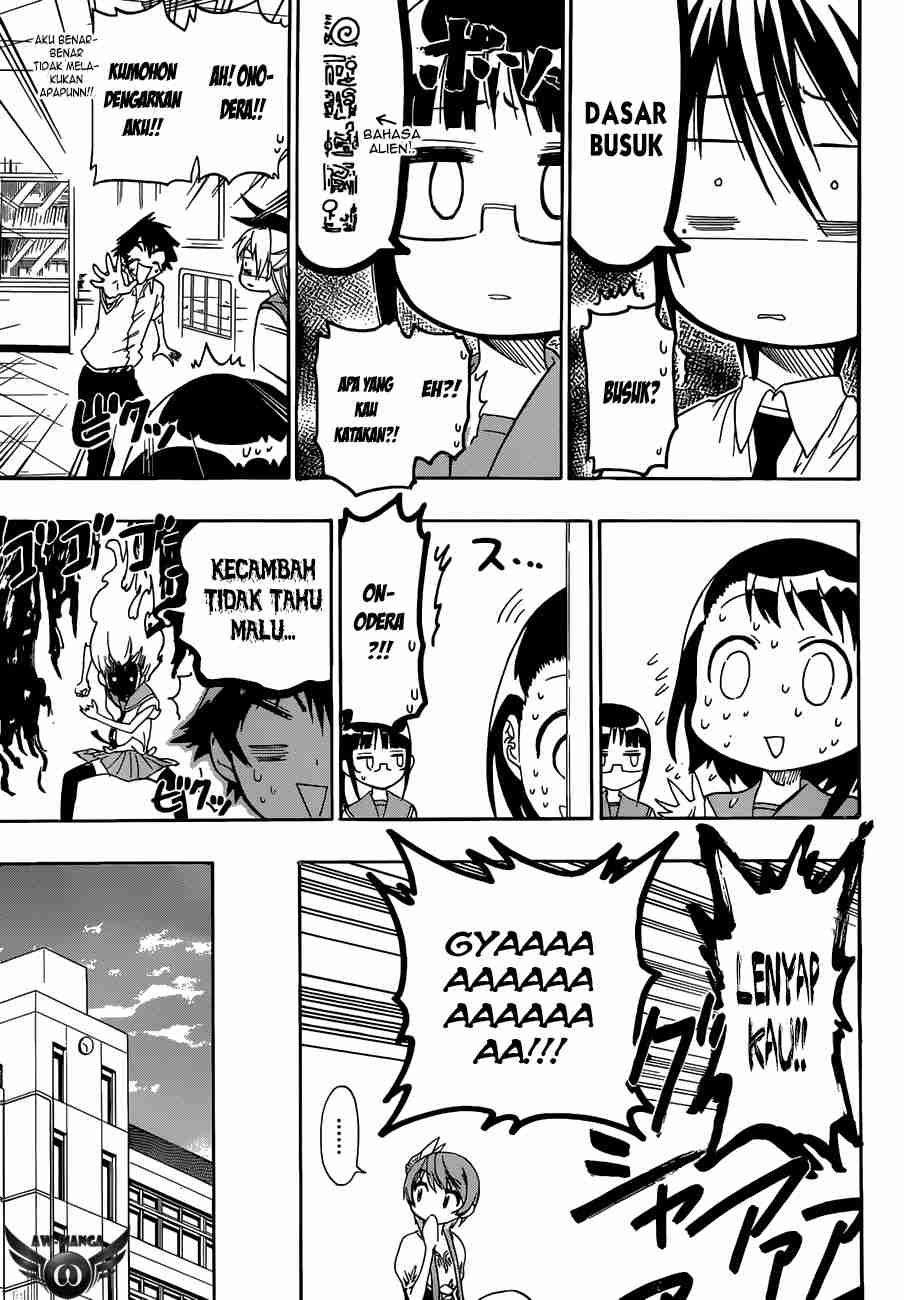 Nisekoi Chapter 33 Gambar 19