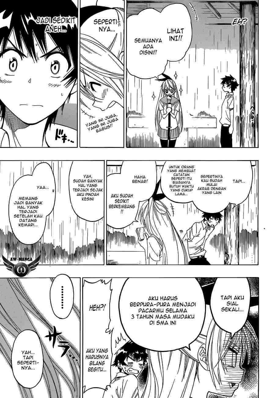 Nisekoi Chapter 32 Gambar 15