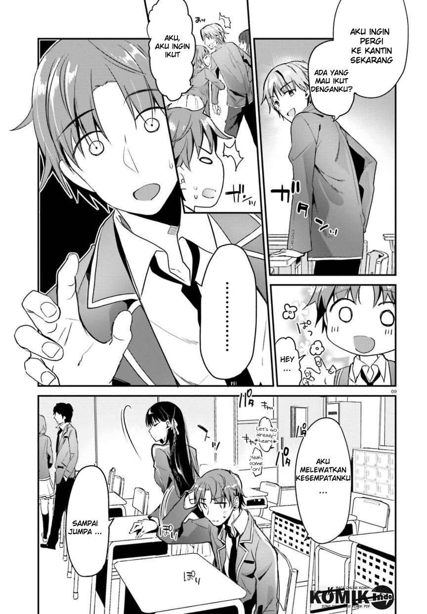 Youkoso Jitsuryoku Shijou Shugi no Kyoushitsu e Chapter 2 Gambar 10