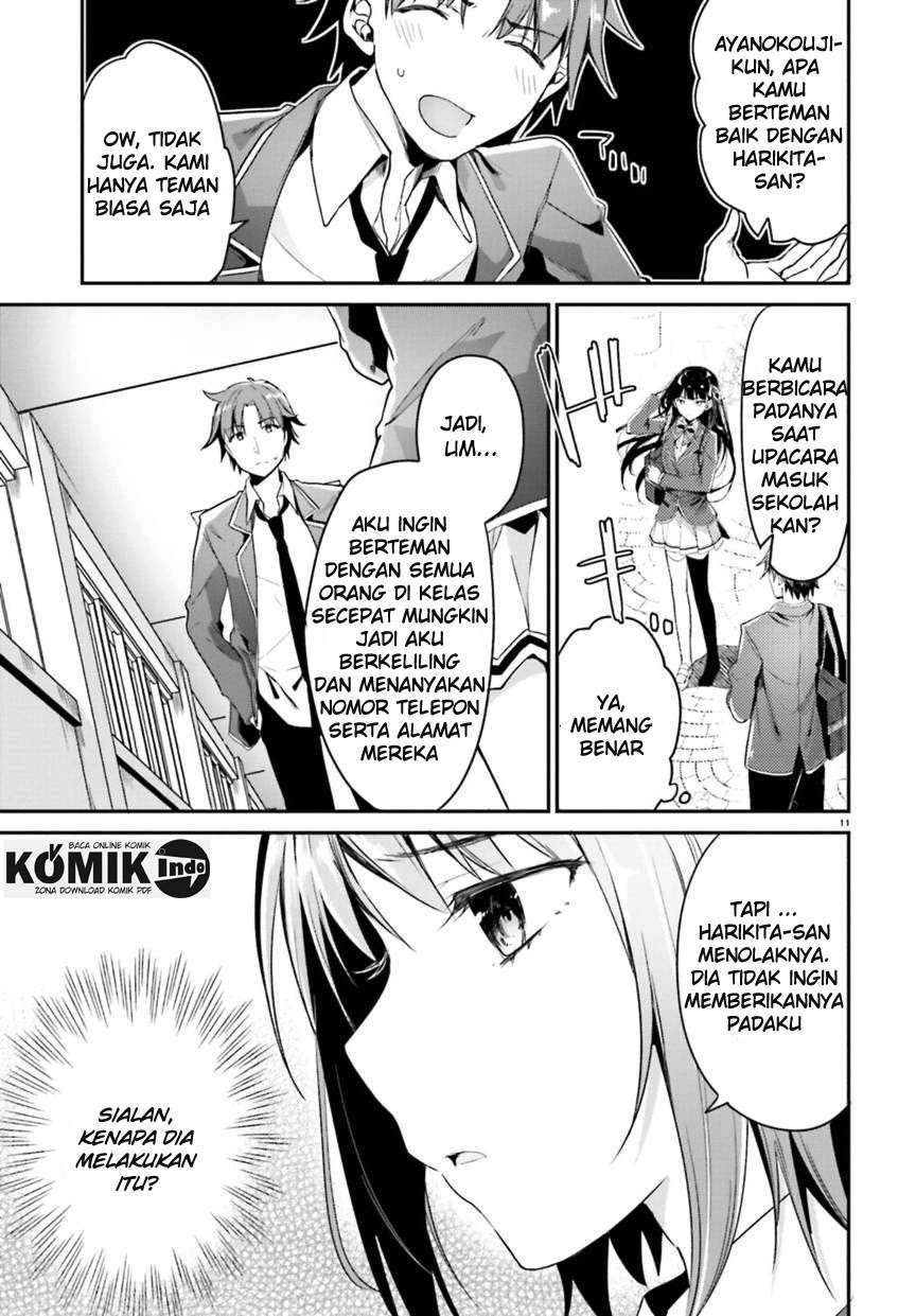 Youkoso Jitsuryoku Shijou Shugi no Kyoushitsu e Chapter 2 Gambar 12