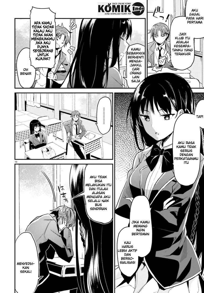 Youkoso Jitsuryoku Shijou Shugi no Kyoushitsu e Chapter 2 Gambar 19