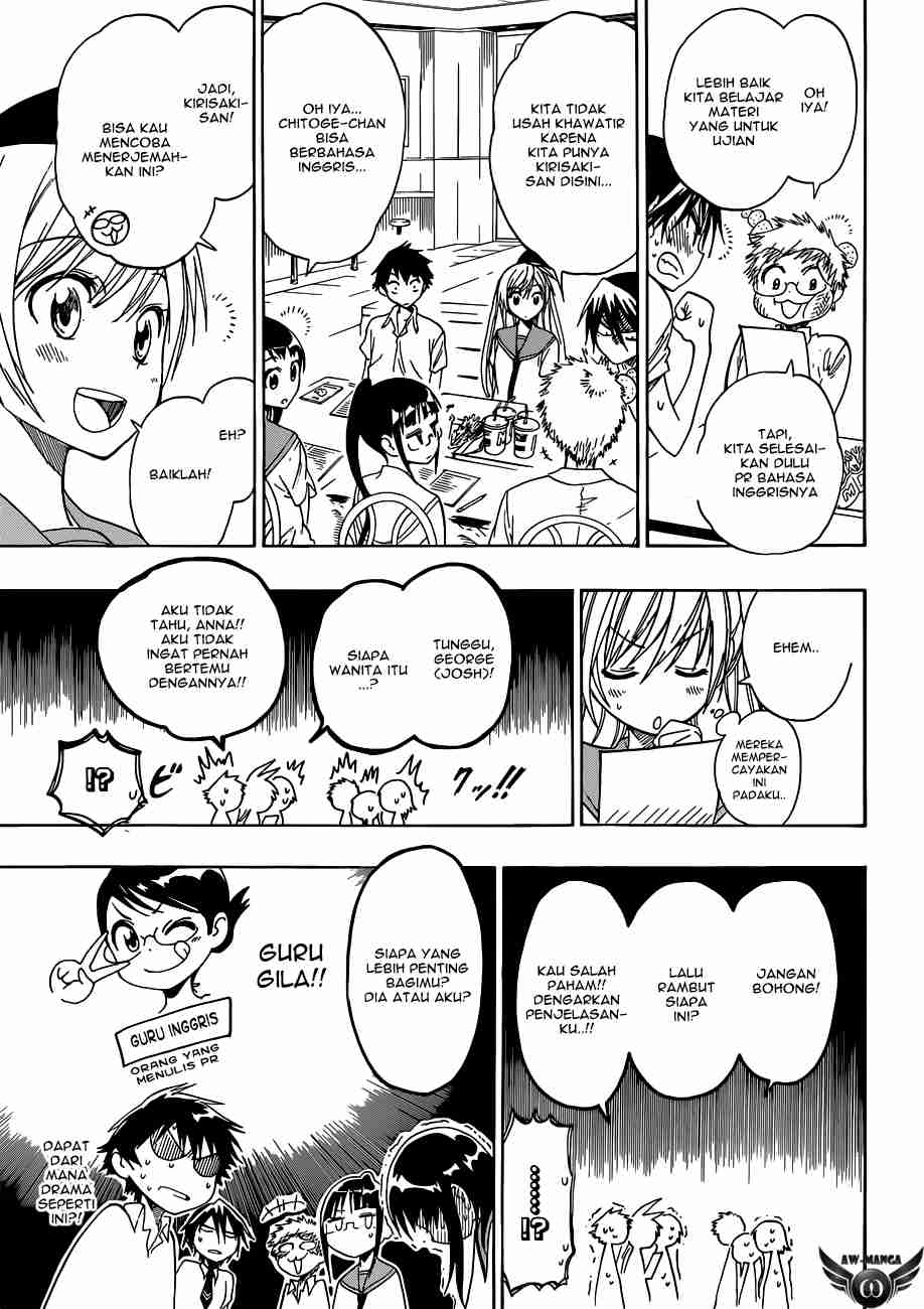 Nisekoi Chapter 31 Gambar 15