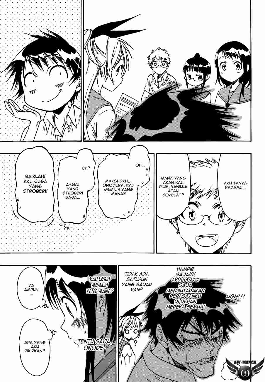Nisekoi Chapter 31 Gambar 17