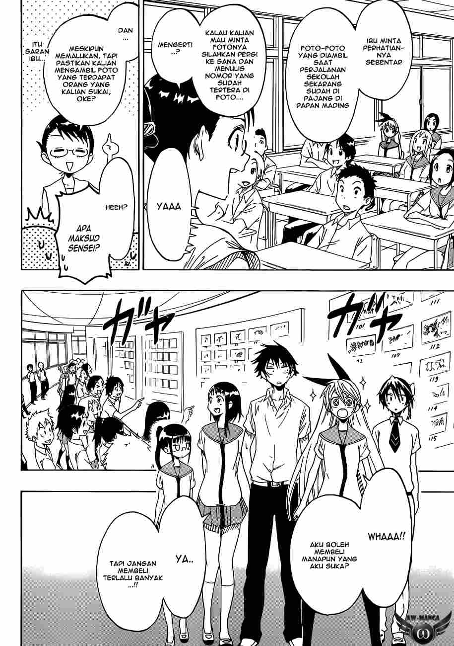 Nisekoi Chapter 30 Gambar 14