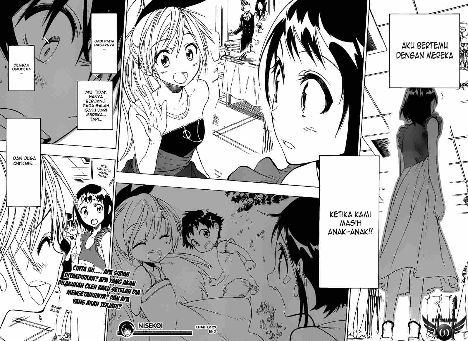Nisekoi Chapter 29 Gambar 21