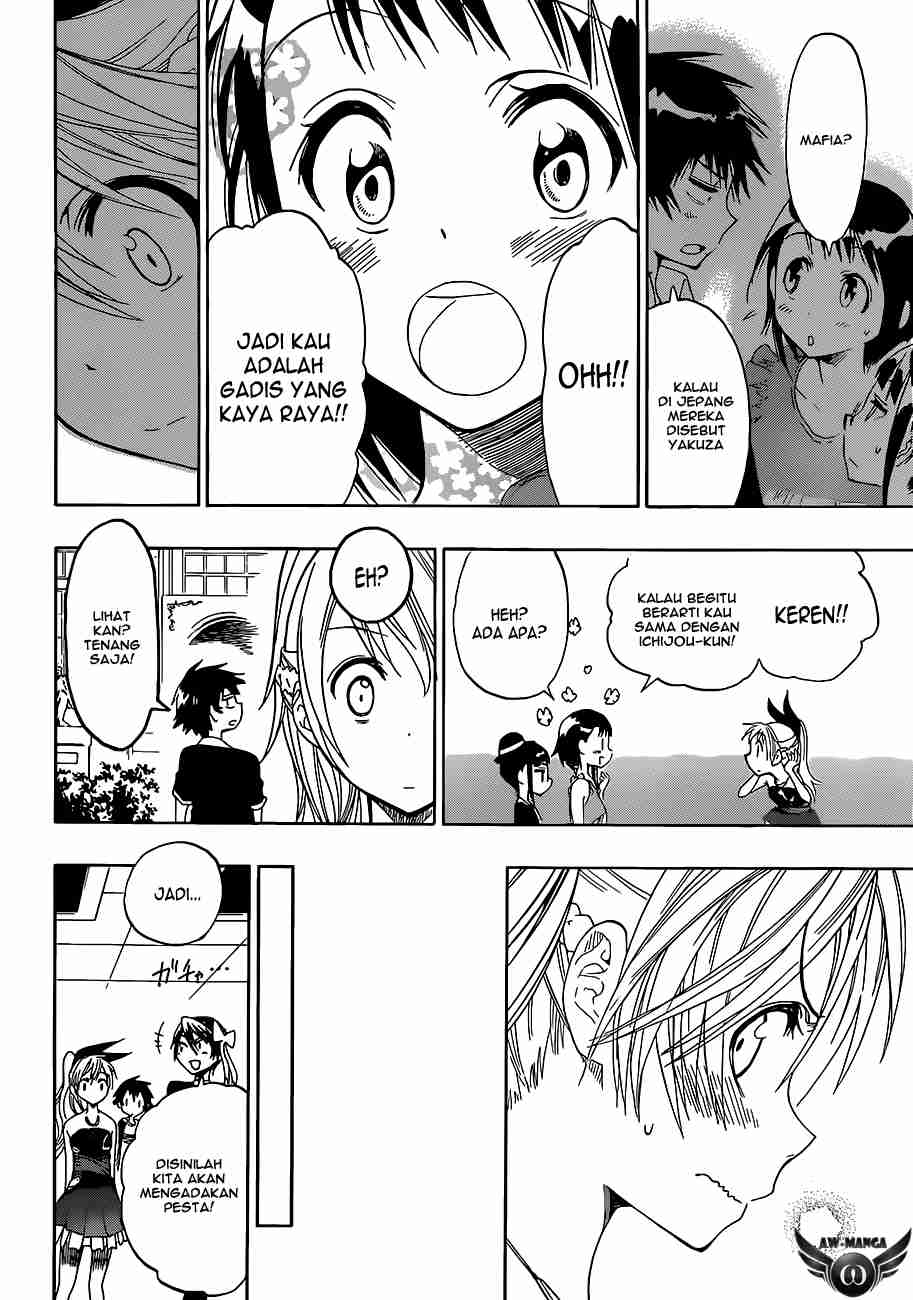 Nisekoi Chapter 28 Gambar 12