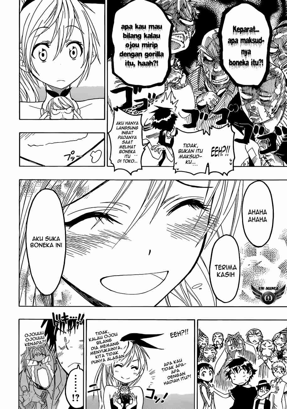 Nisekoi Chapter 28 Gambar 16