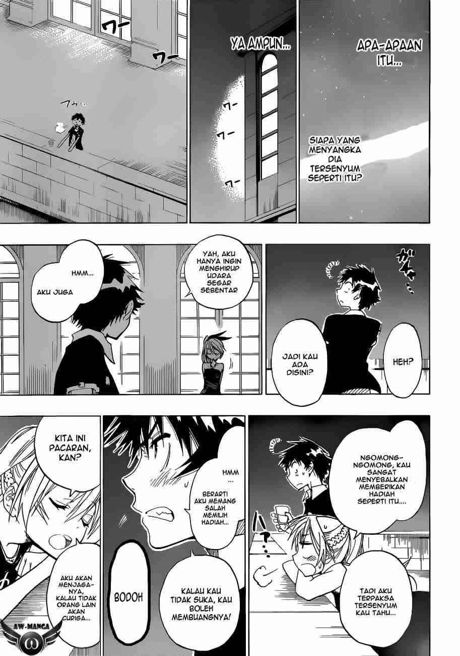 Nisekoi Chapter 28 Gambar 17