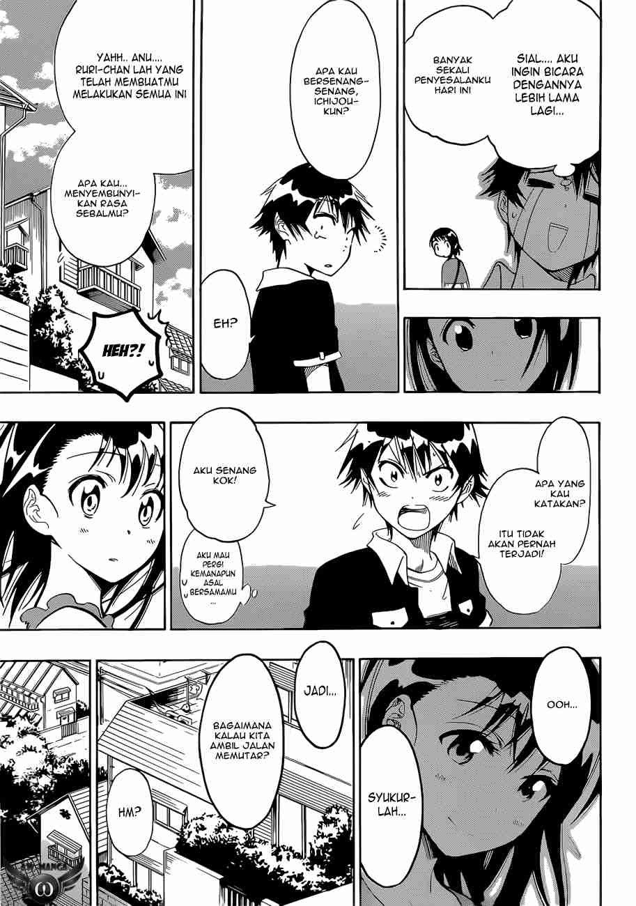 Nisekoi Chapter 27 Gambar 13