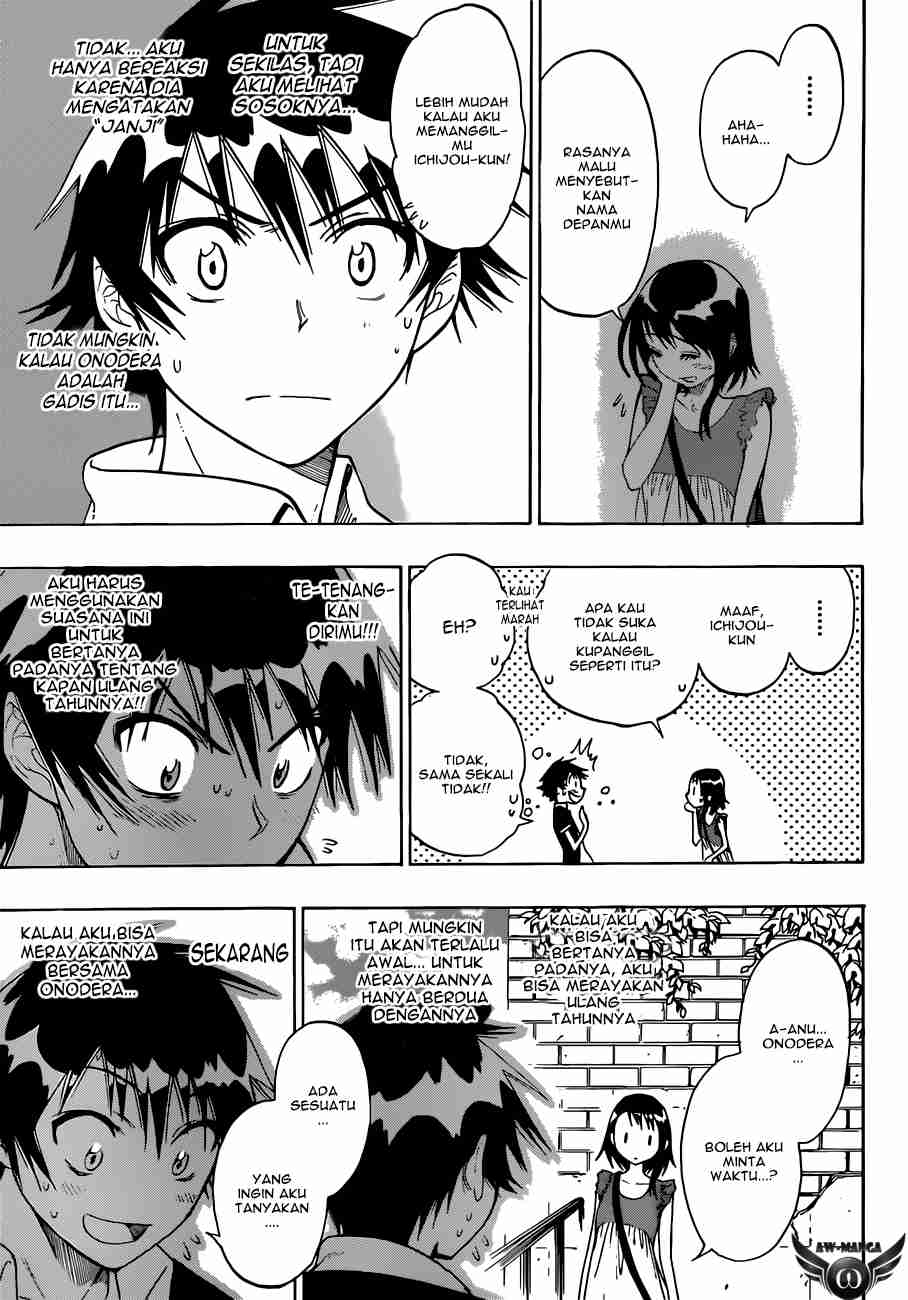 Nisekoi Chapter 27 Gambar 17