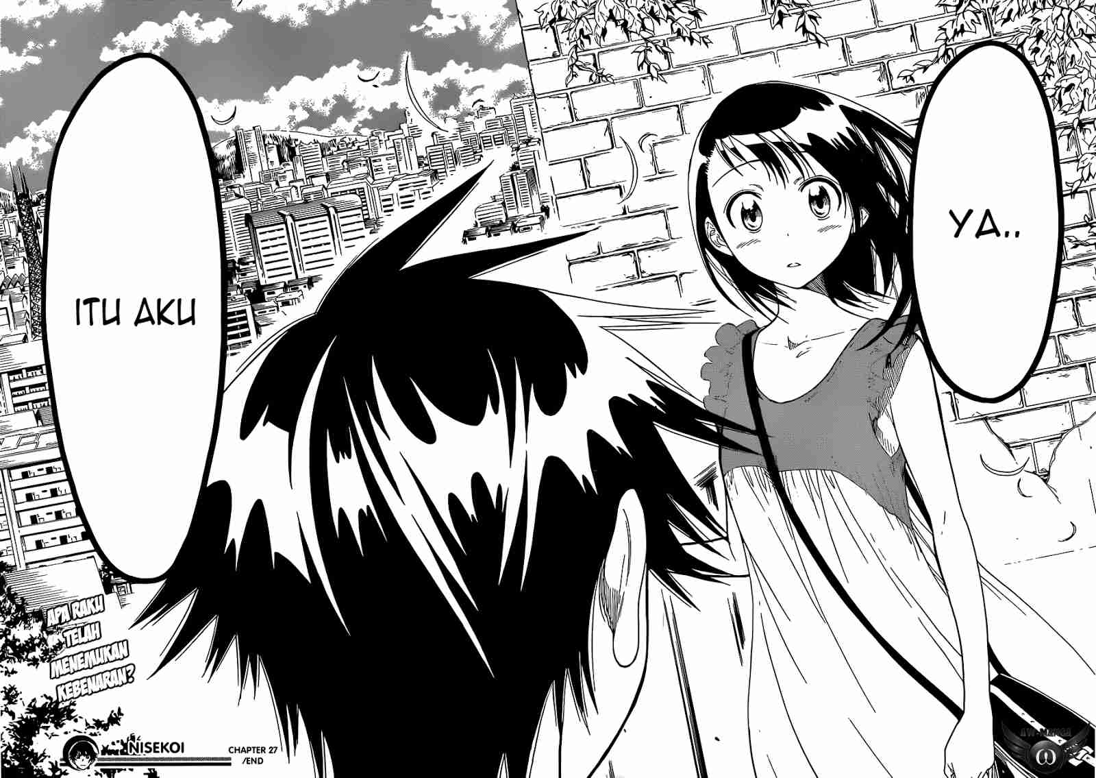 Nisekoi Chapter 27 Gambar 20