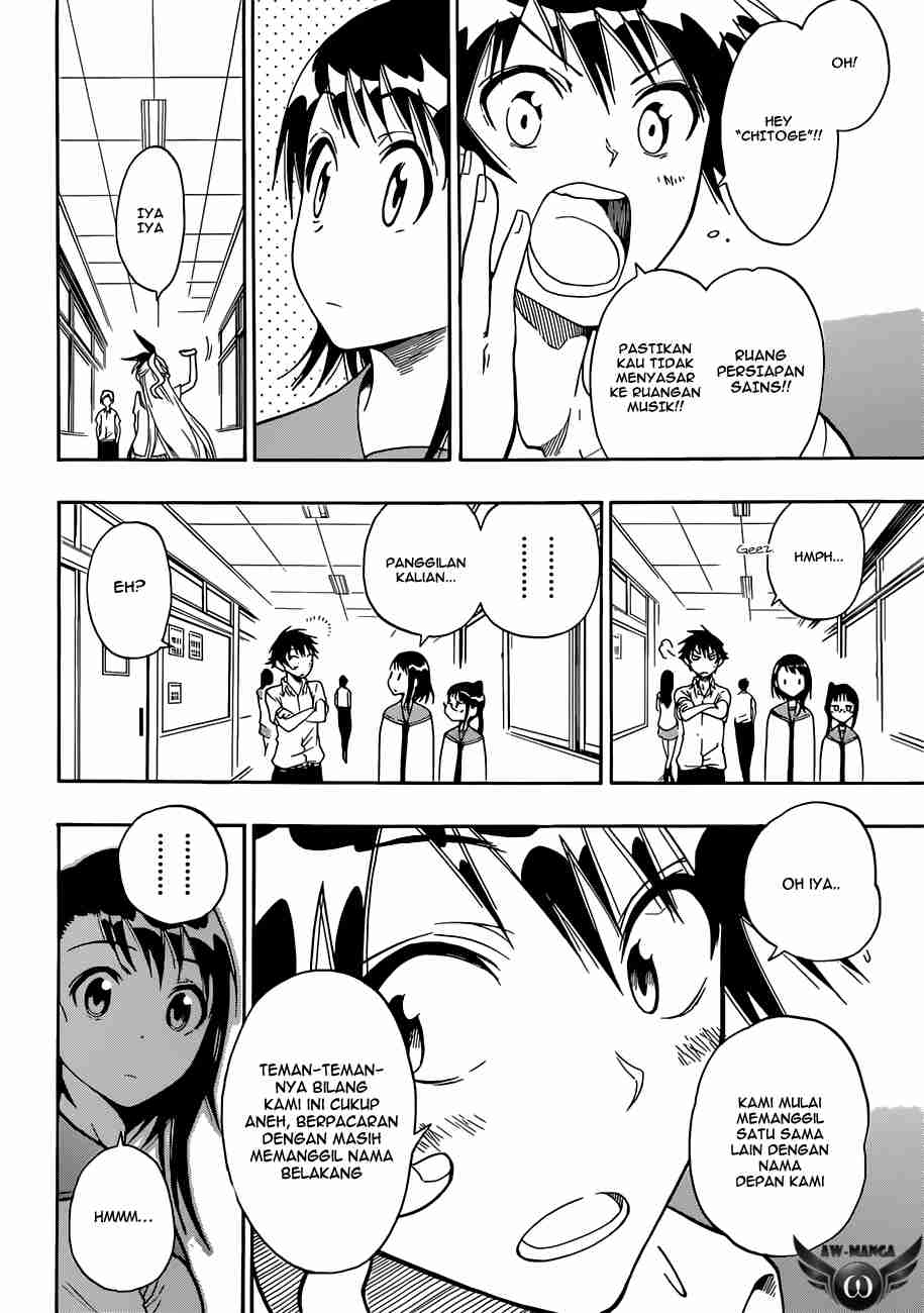 Nisekoi Chapter 27 Gambar 4