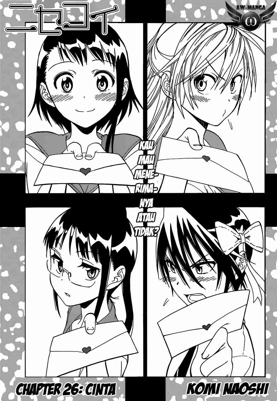 Nisekoi Chapter 26 Gambar 6