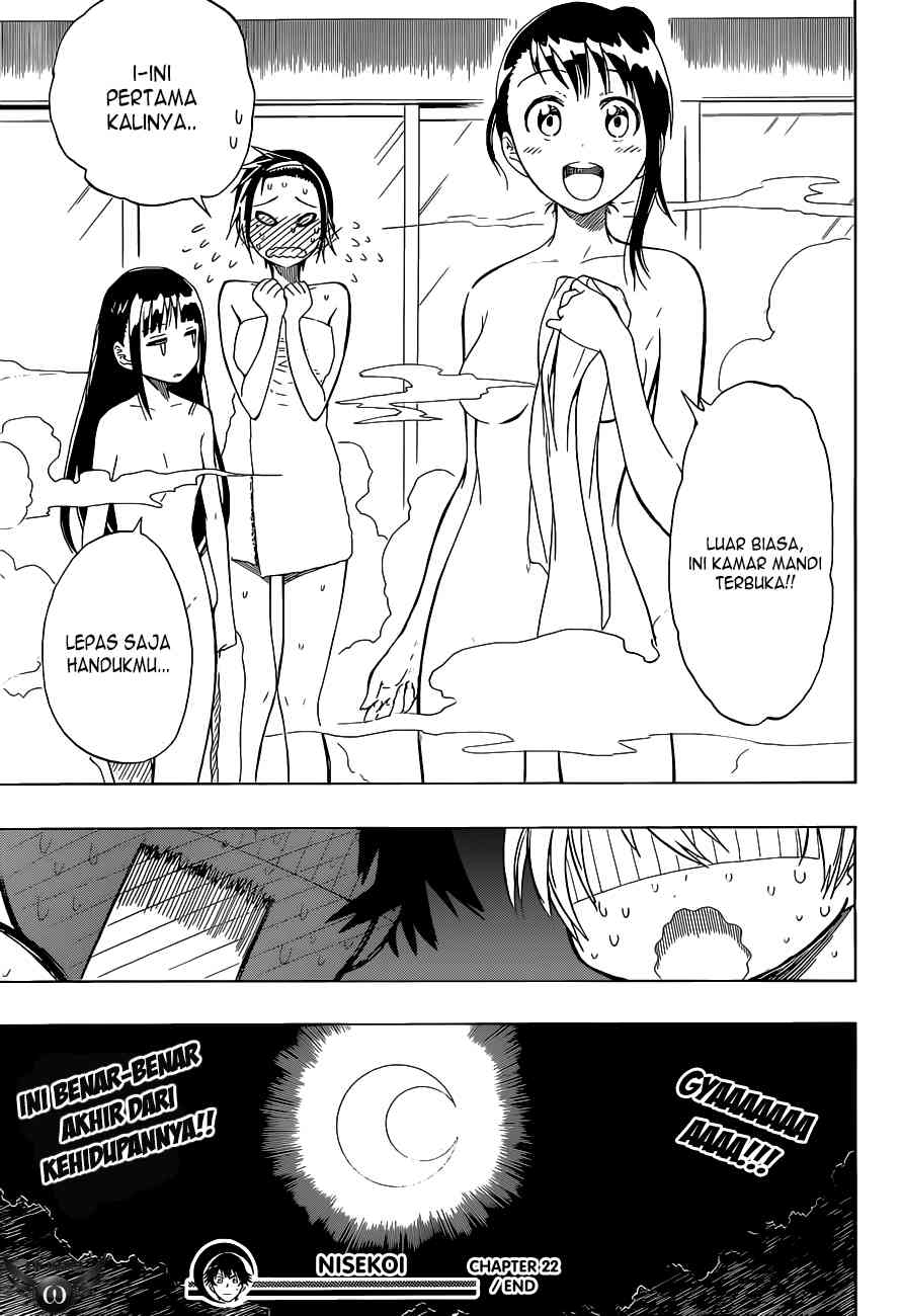 Nisekoi Chapter 22 Gambar 24