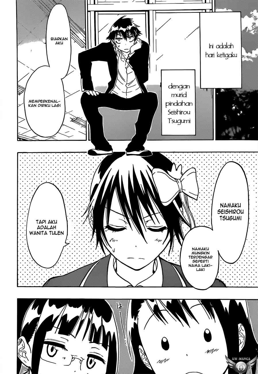 Nisekoi Chapter 18 Gambar 6