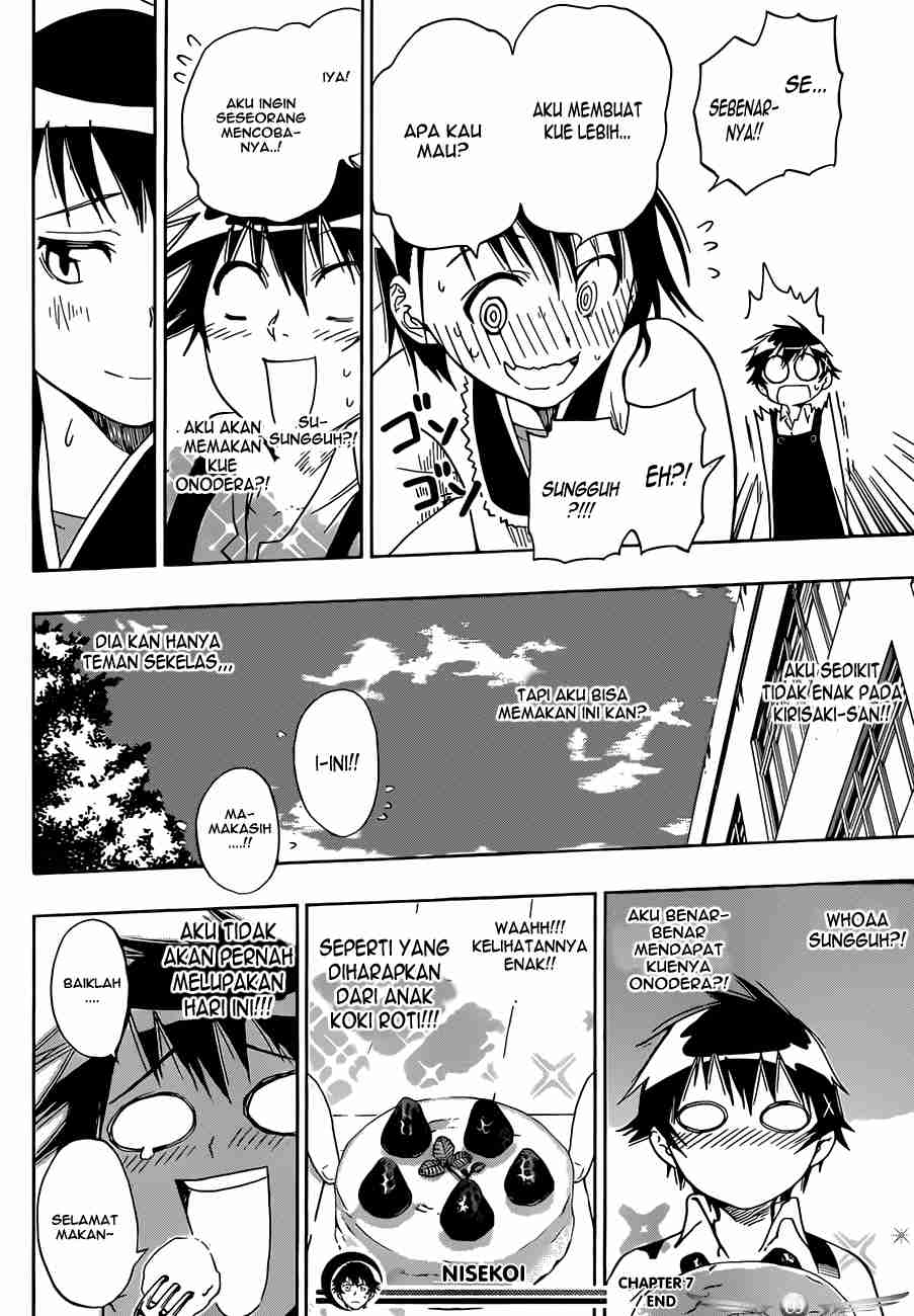 Nisekoi Chapter 7 Gambar 23