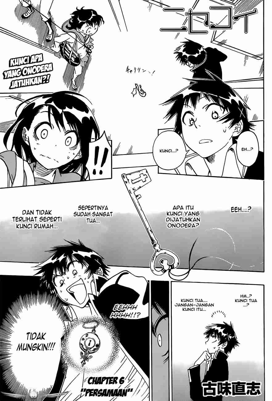 Nisekoi Chapter 6 Gambar 3