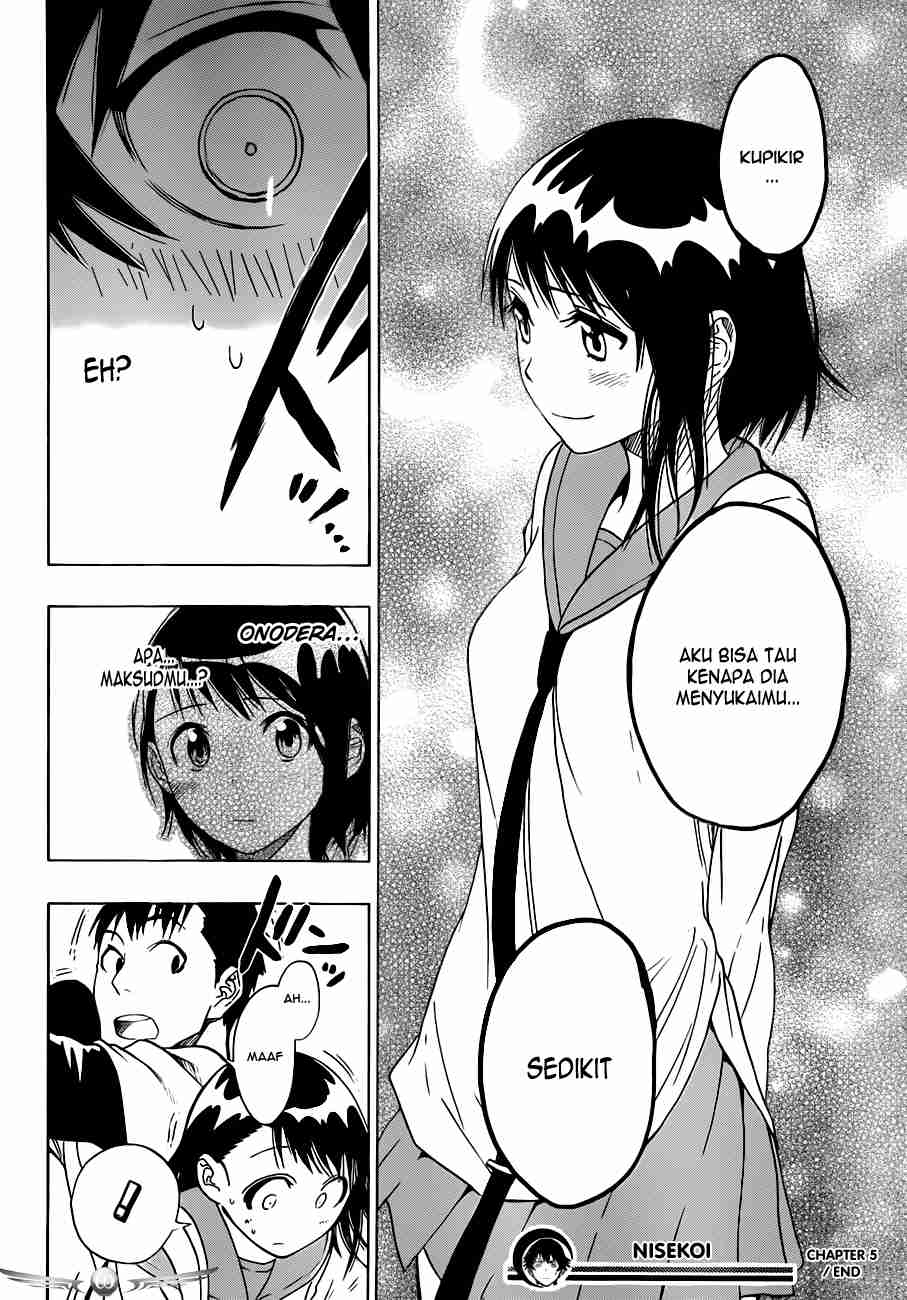 Nisekoi Chapter 5 Gambar 20