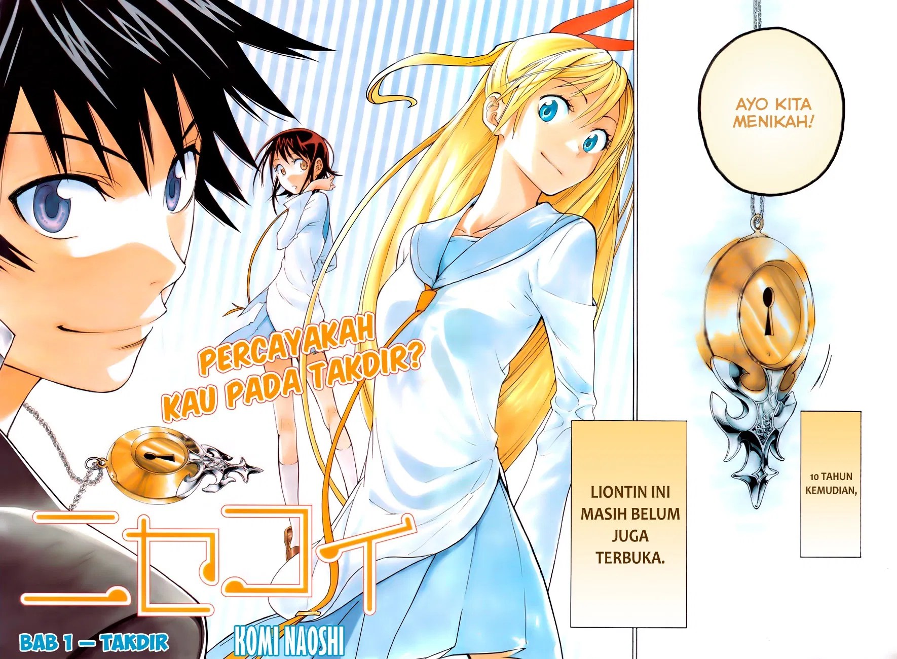 Baca Nisekoi Chapter 1 Gambar 2