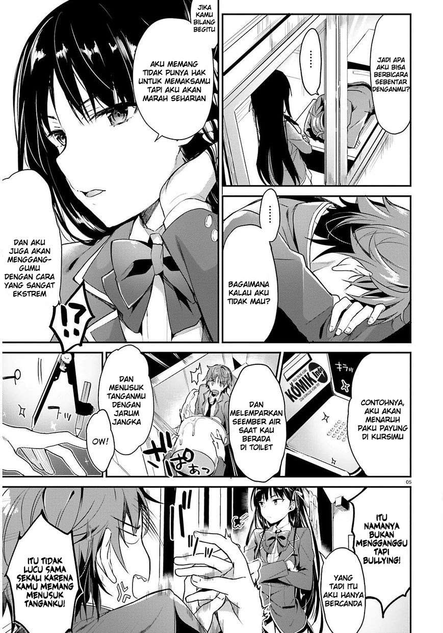 Youkoso Jitsuryoku Shijou Shugi no Kyoushitsu e Chapter 1 Gambar 6