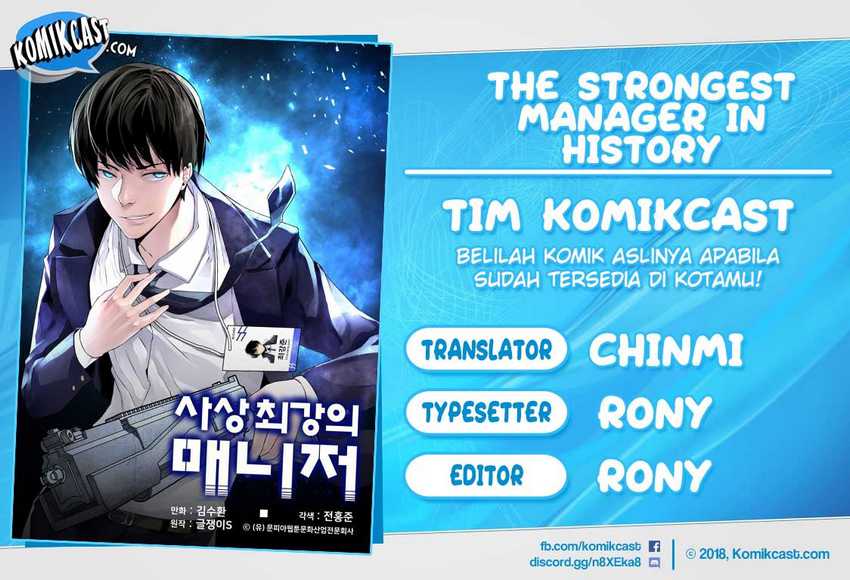 Baca Komik The Strongest Manager In History Chapter 08 Gambar 1
