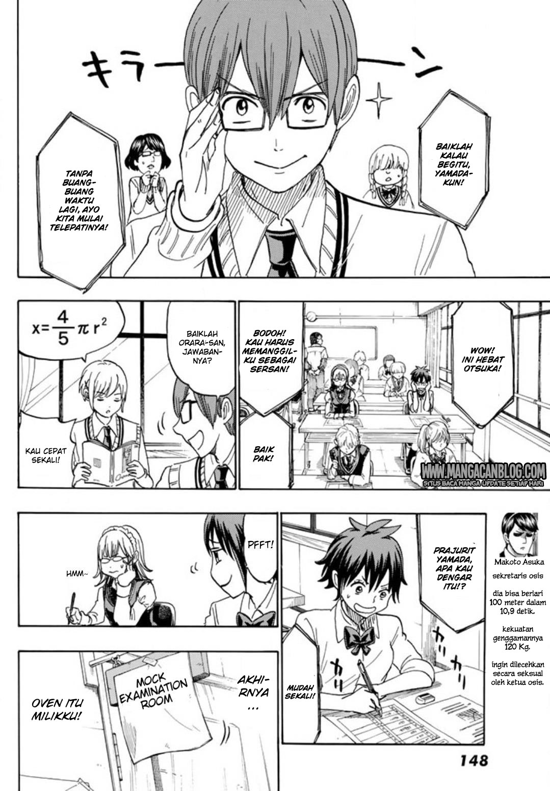 Yamada-kun to 7-nin no Majo Chapter 243.5 Gambar 10