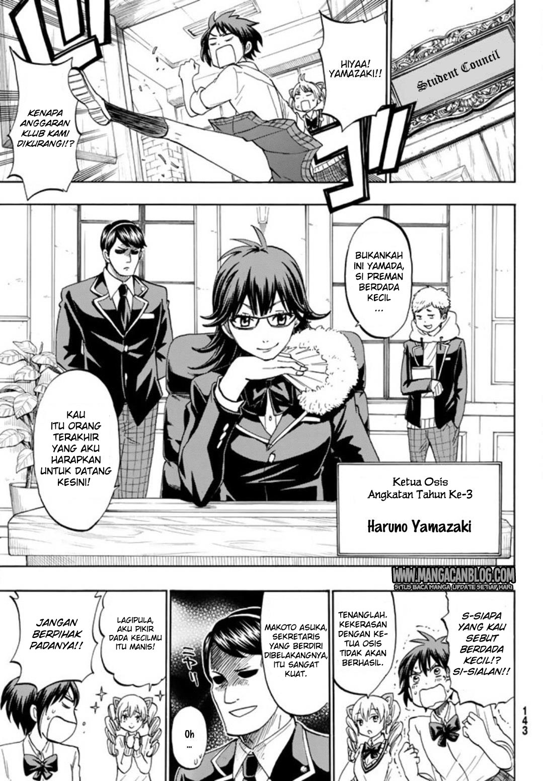 Yamada-kun to 7-nin no Majo Chapter 243.5 Gambar 5