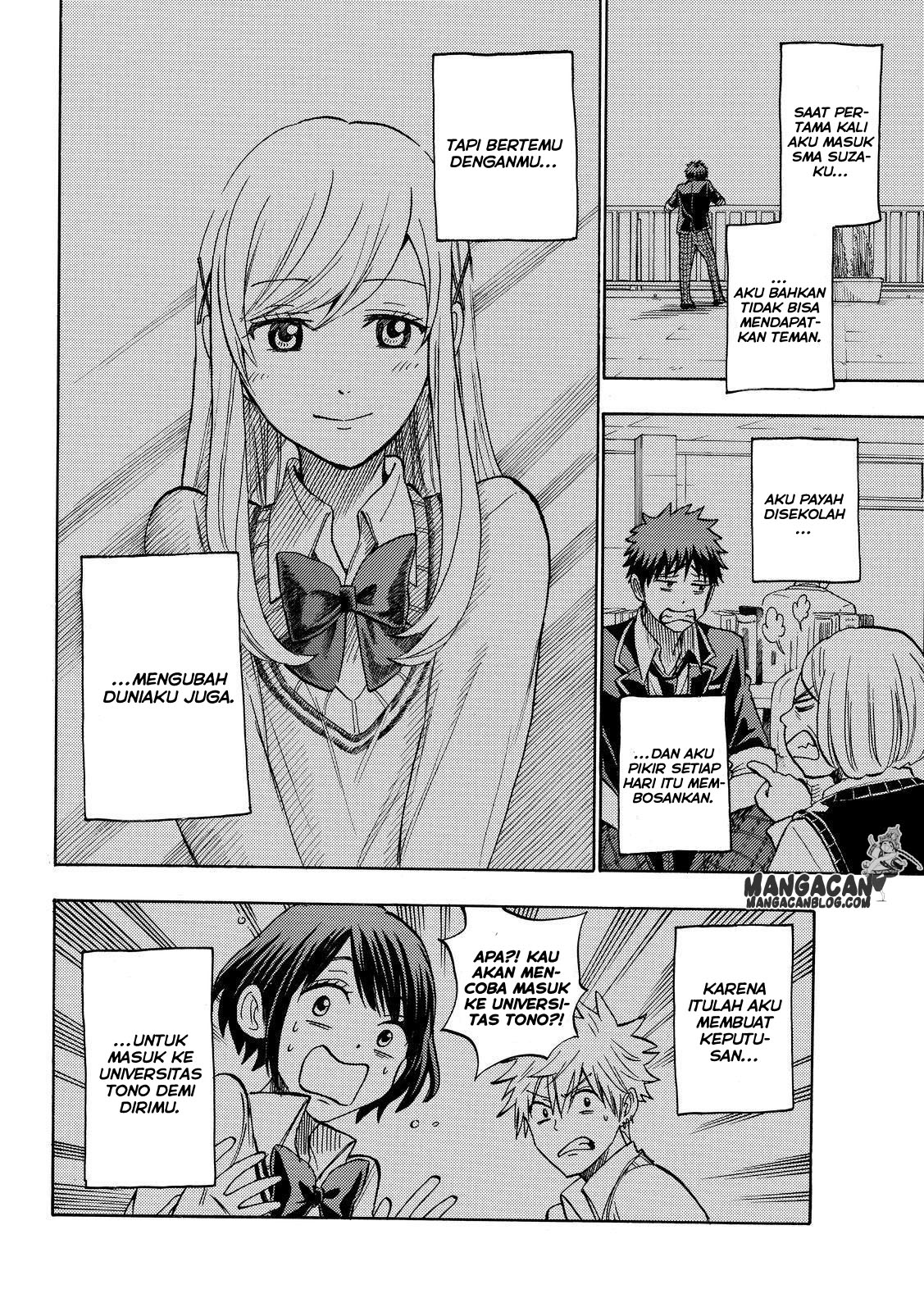 Yamada-kun to 7-nin no Majo Chapter 240 Gambar 16