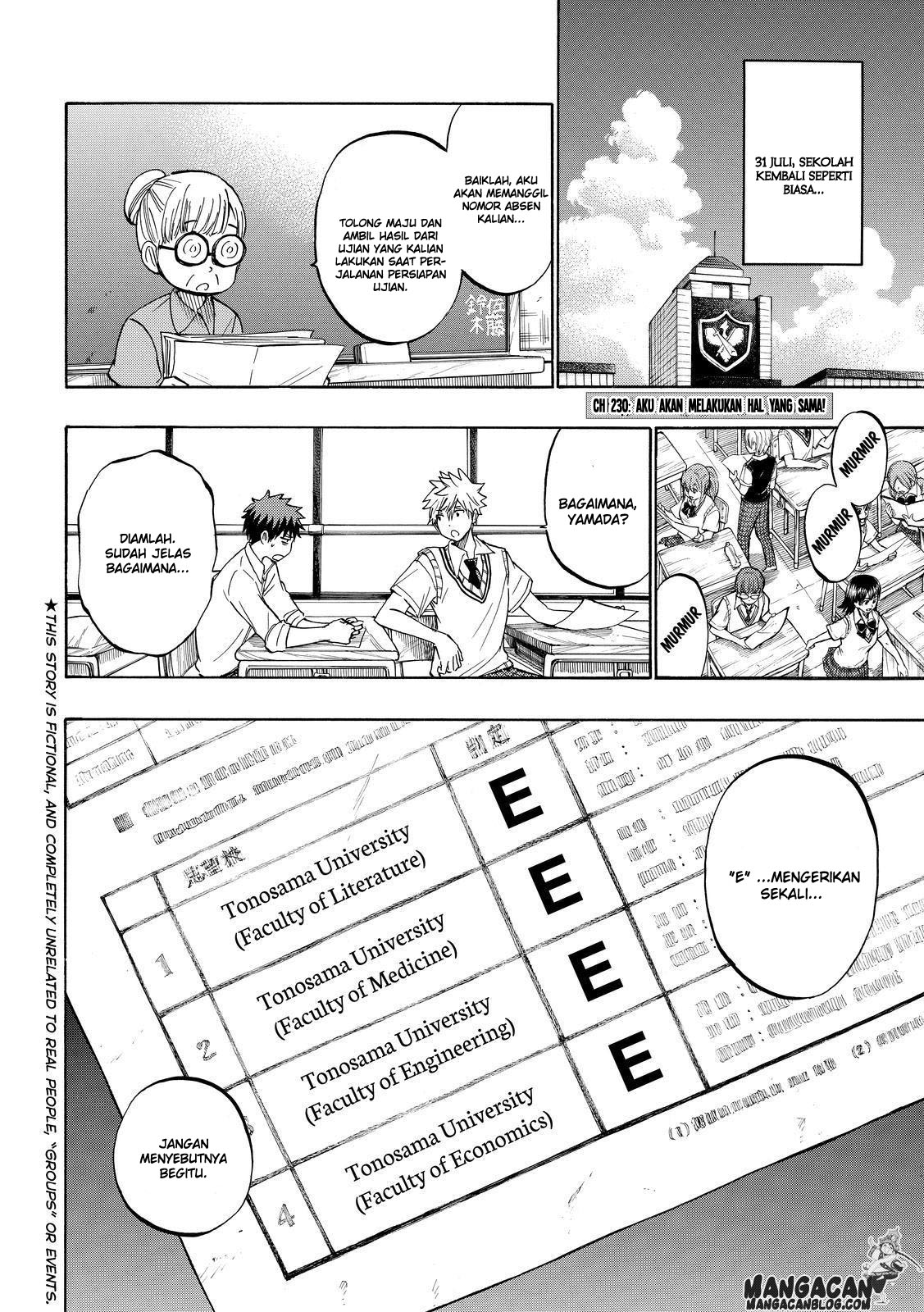 Baca Yamada-kun to 7-nin no Majo Chapter 230 Gambar 2