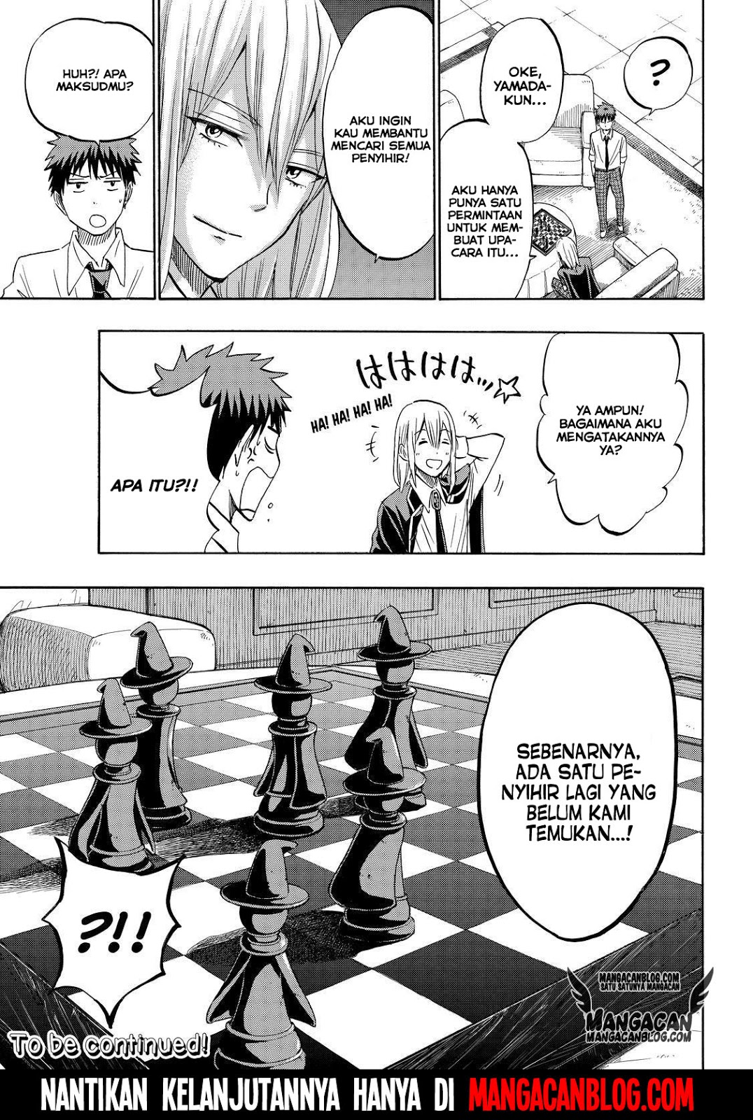Yamada-kun to 7-nin no Majo Chapter 218 Gambar 19