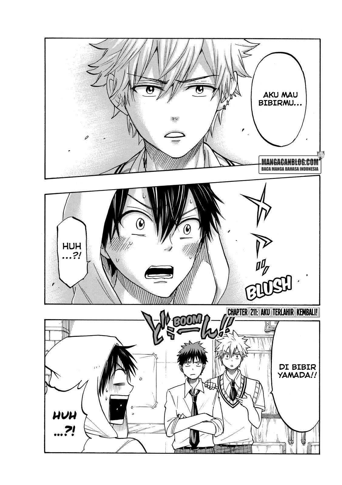 Baca Komik Yamada-kun to 7-nin no Majo Chapter 211 Gambar 1