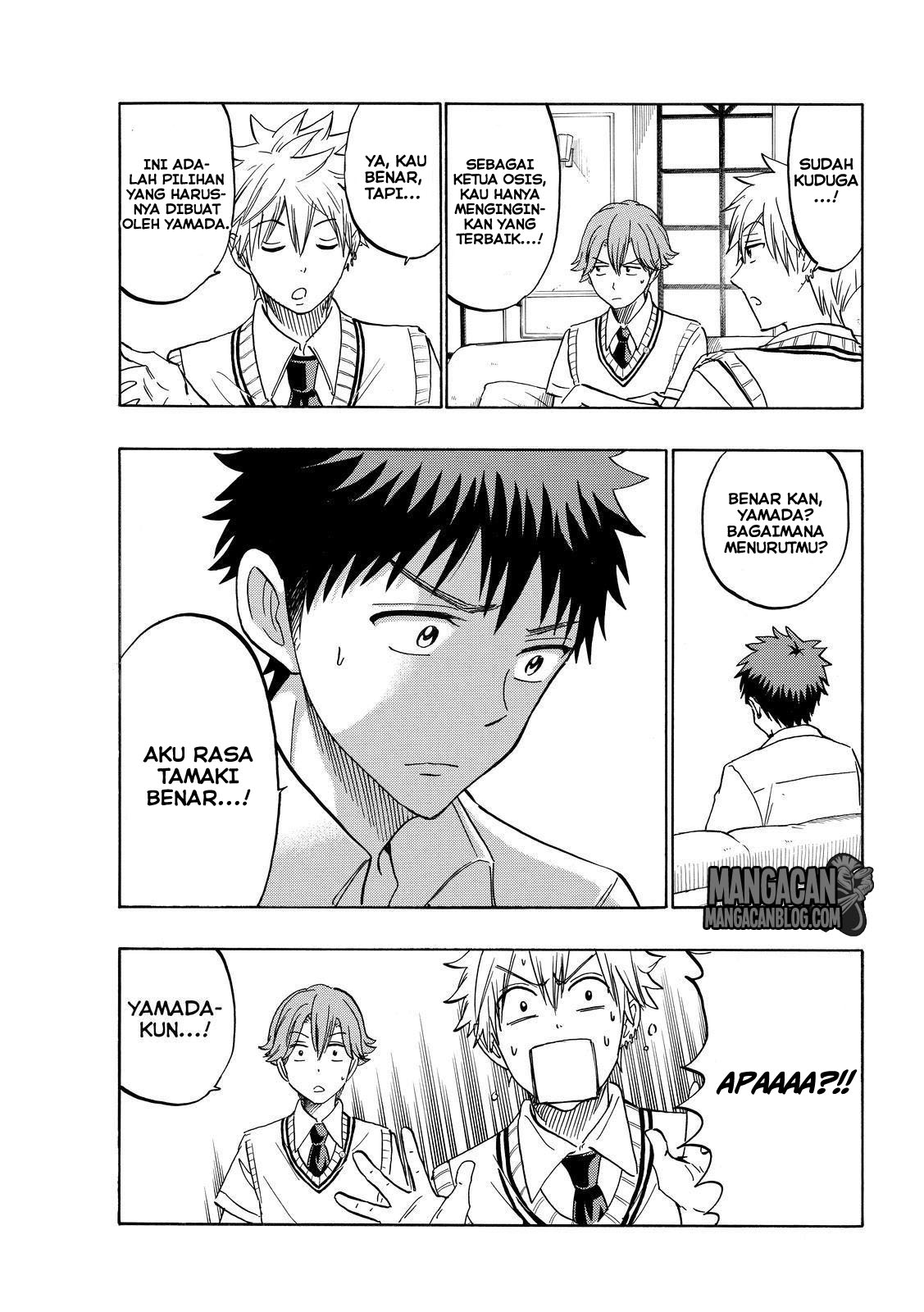 Yamada-kun to 7-nin no Majo Chapter 207 Gambar 9