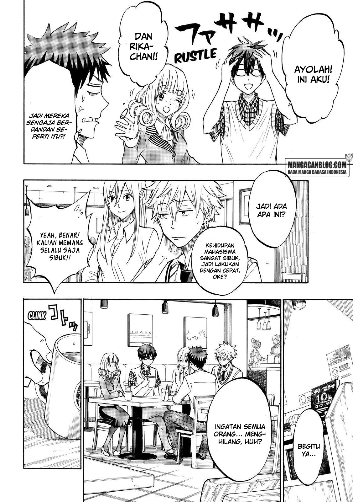 Yamada-kun to 7-nin no Majo Chapter 206 Gambar 14