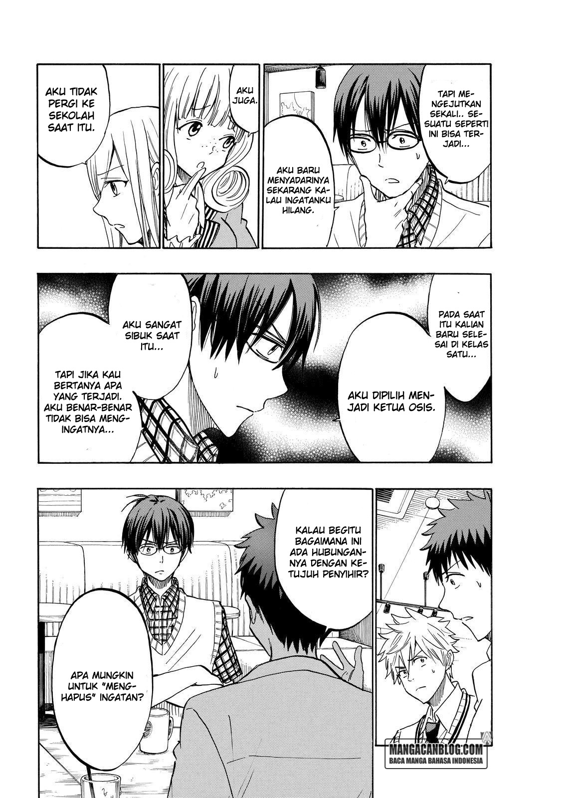Yamada-kun to 7-nin no Majo Chapter 206 Gambar 16