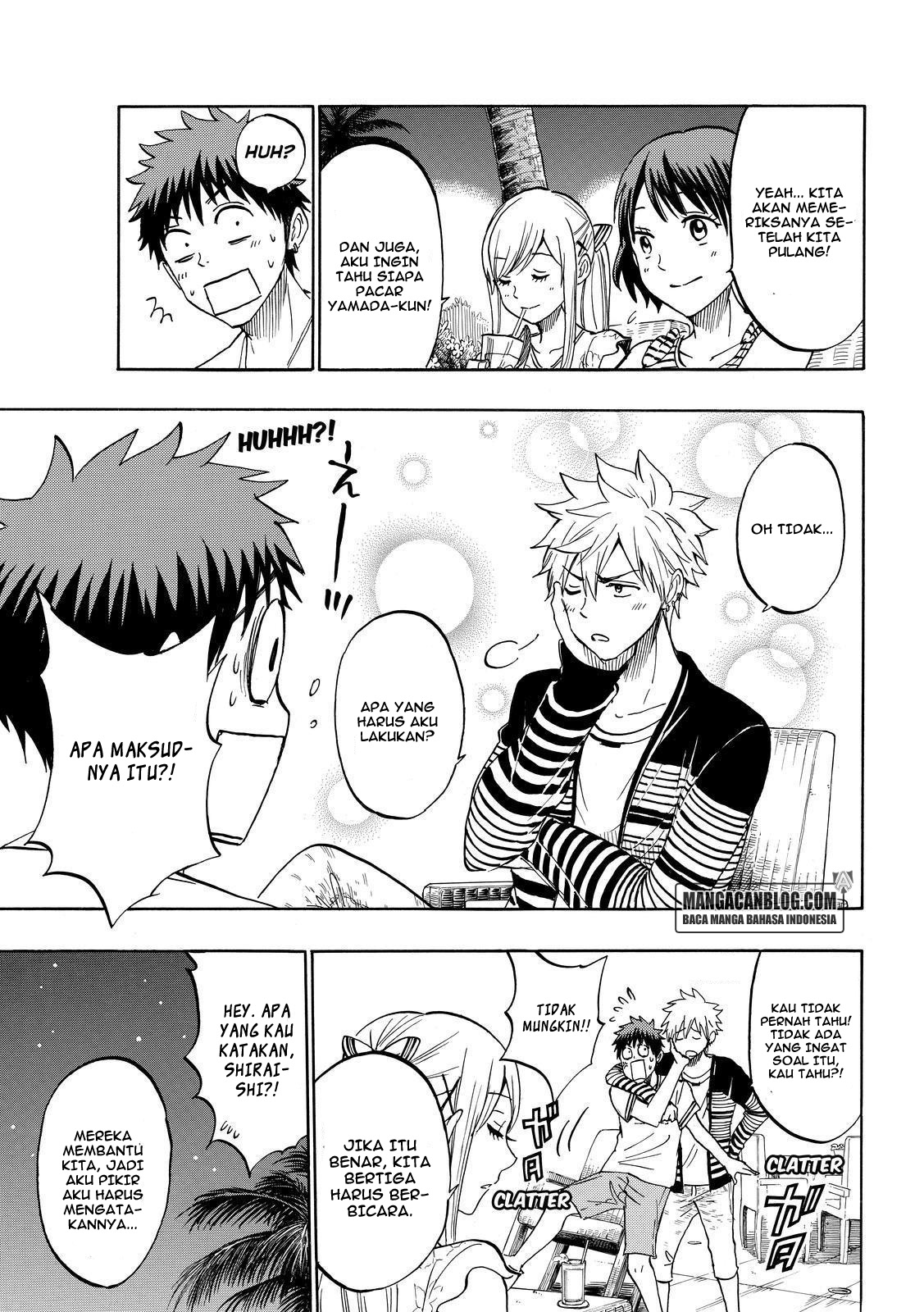 Yamada-kun to 7-nin no Majo Chapter 204 Gambar 17