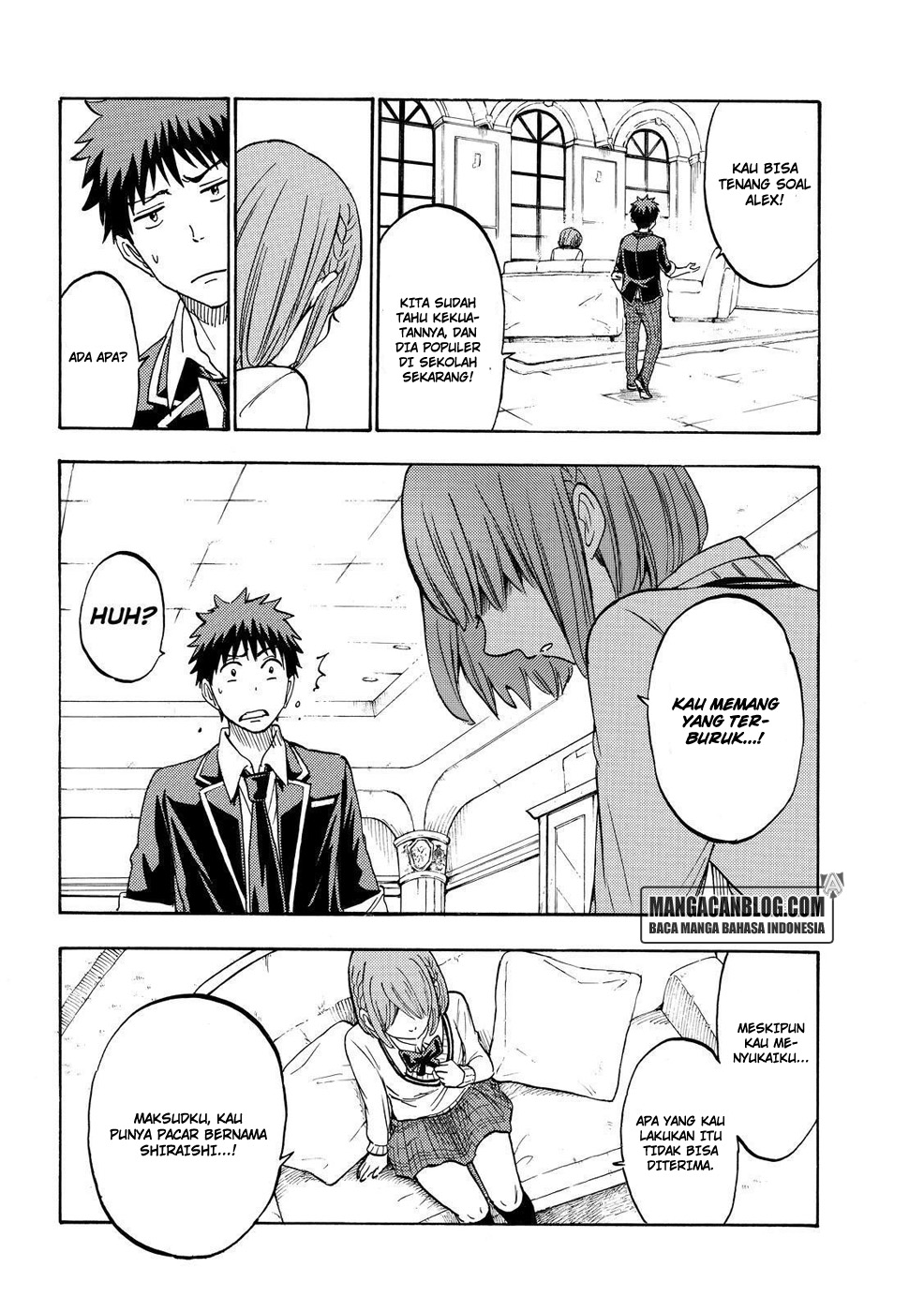Yamada-kun to 7-nin no Majo Chapter 196 Gambar 16