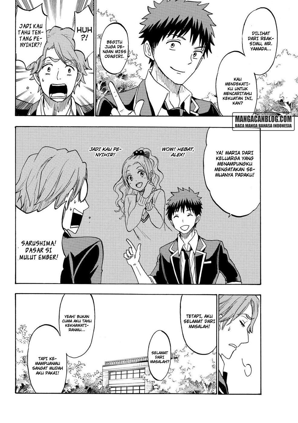 Yamada-kun to 7-nin no Majo Chapter 196 Gambar 6