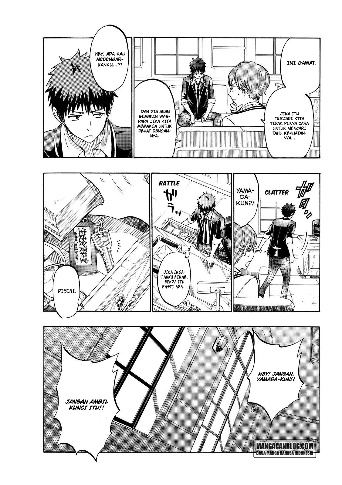 Yamada-kun to 7-nin no Majo Chapter 189 Gambar 19