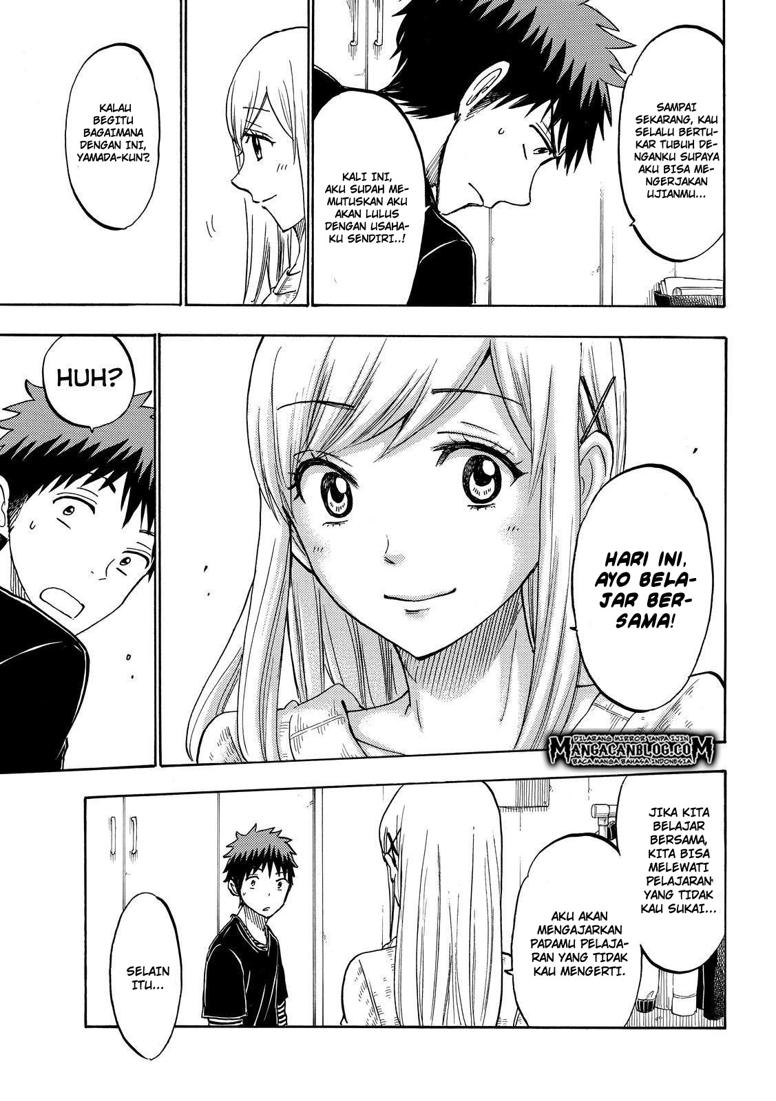 Yamada-kun to 7-nin no Majo Chapter 185 Gambar 7