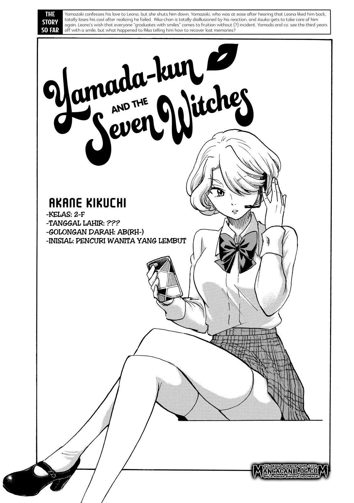 Baca Komik Yamada-kun to 7-nin no Majo Chapter 184 Gambar 1