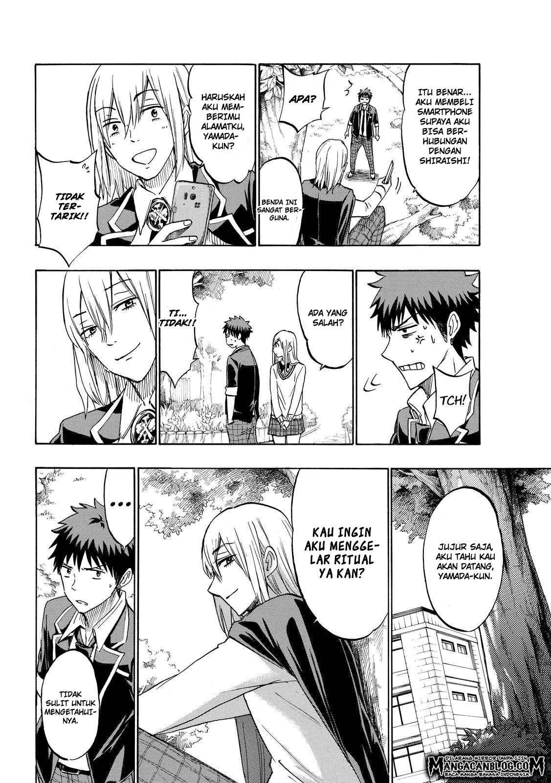 Yamada-kun to 7-nin no Majo Chapter 184 Gambar 16