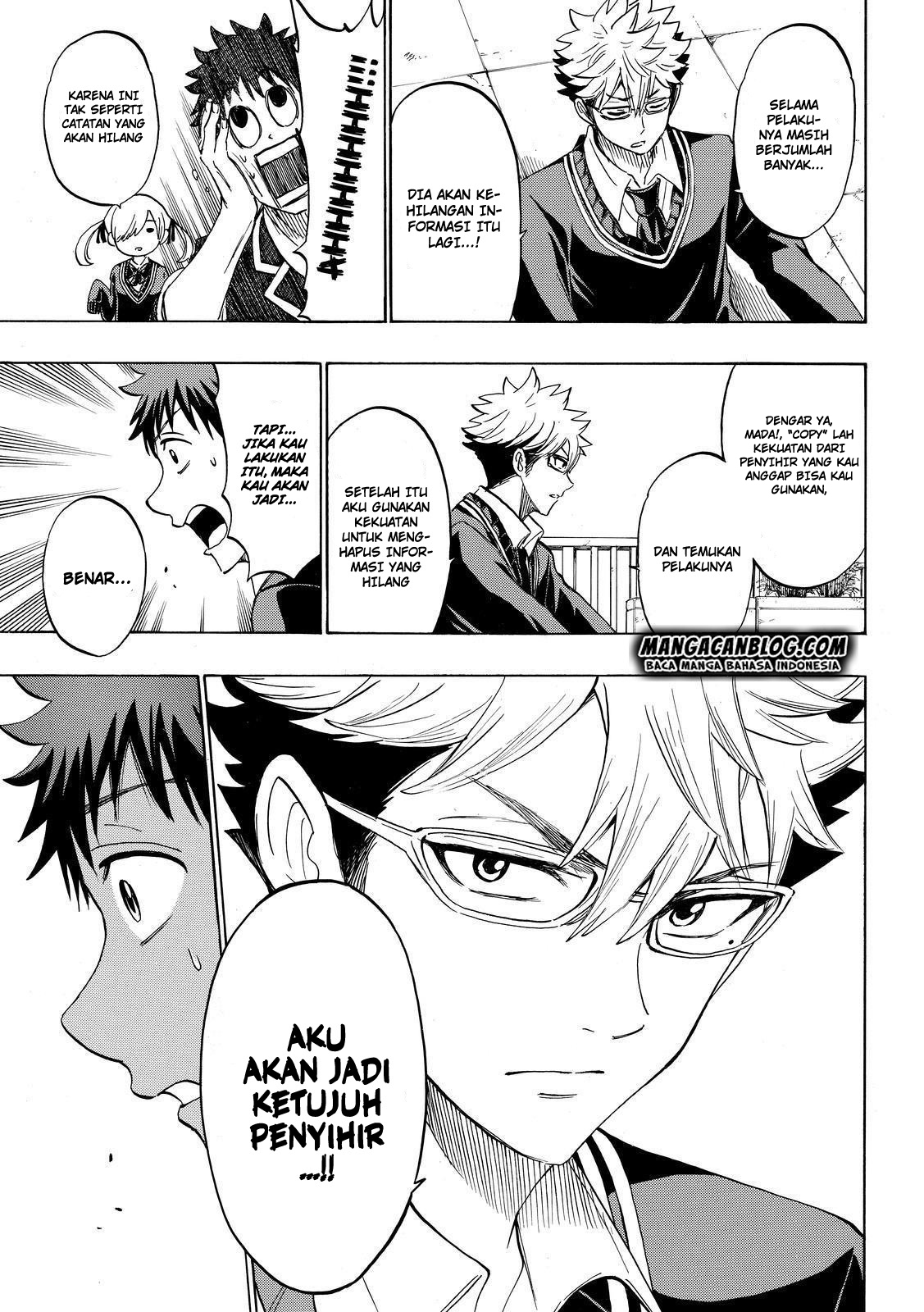 Yamada-kun to 7-nin no Majo Chapter 175 Gambar 19