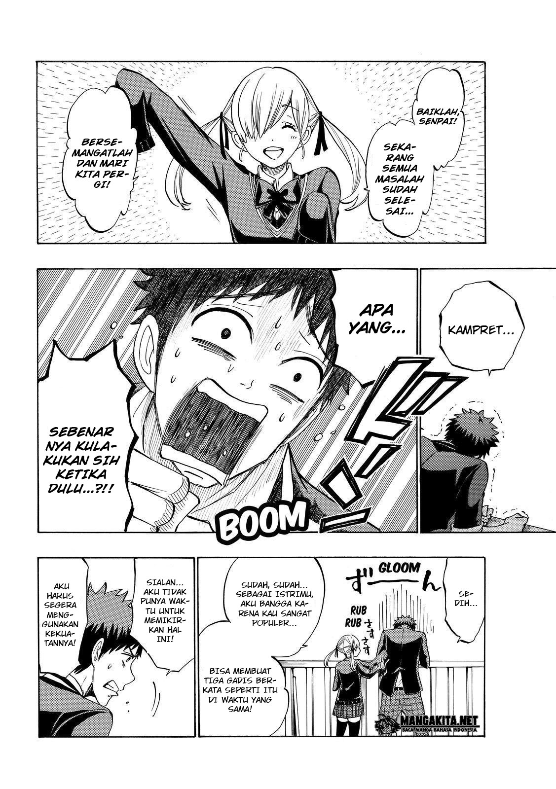 Yamada-kun to 7-nin no Majo Chapter 171 Gambar 19