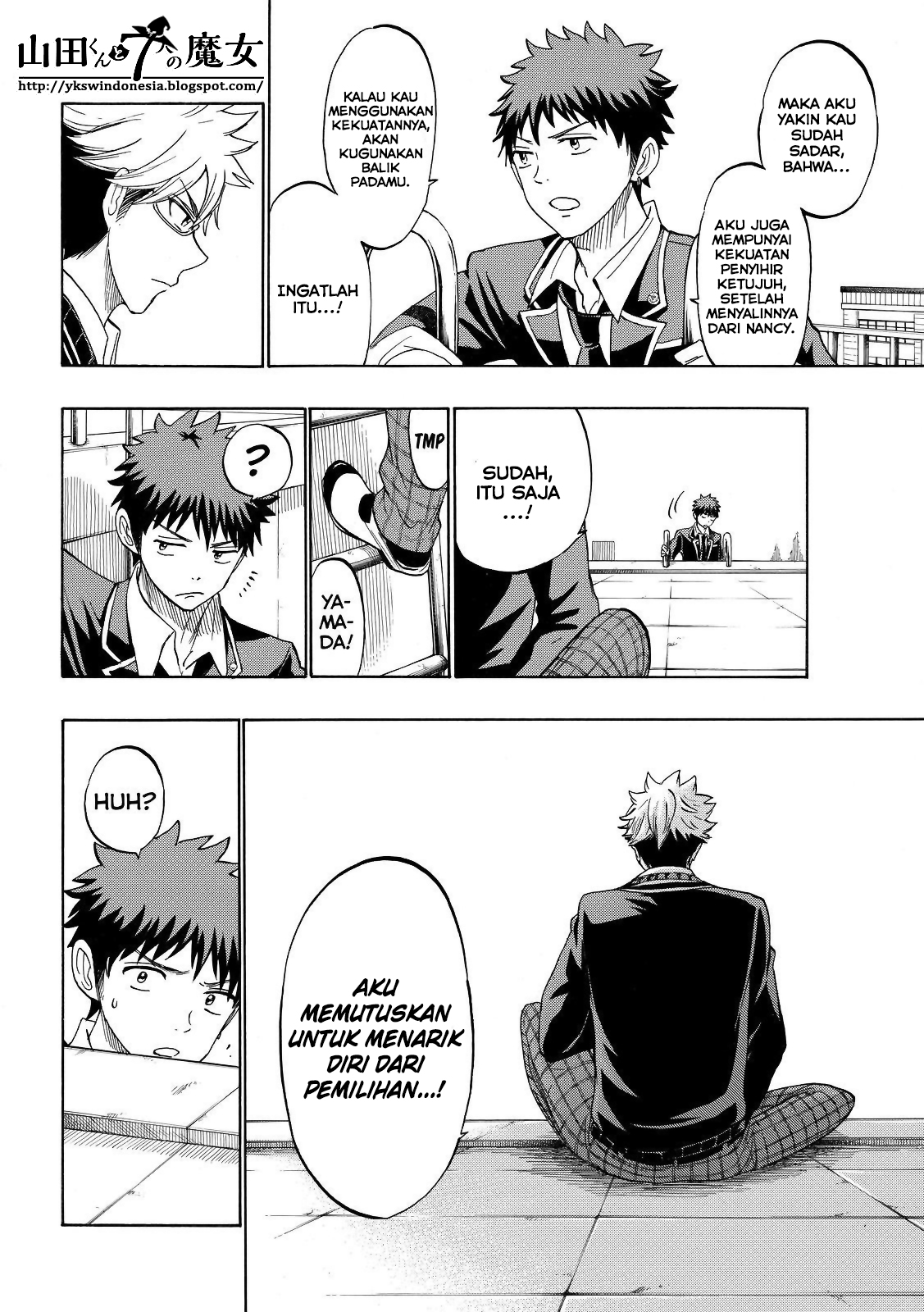Yamada-kun to 7-nin no Majo Chapter 167 Gambar 13