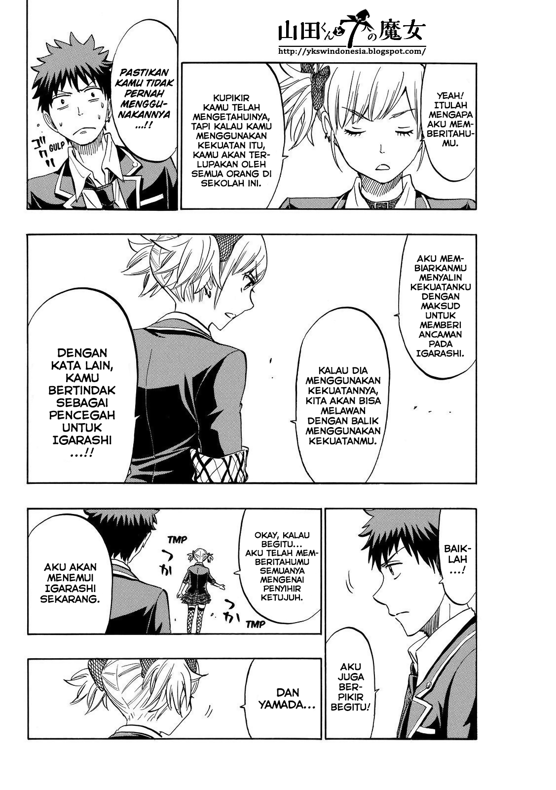 Yamada-kun to 7-nin no Majo Chapter 166 Gambar 10